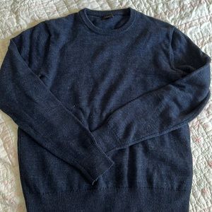j crew navy sweater